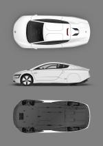 Volkswagen XL1 2013 года